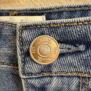 NWT Size 24W Seven7 Loose Straight Jean